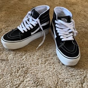 Platform high top vans